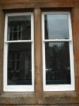 American Style Double Hung Window / Ventilation Aluminum Sash Windows Stainless