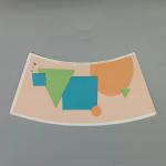Food Grade White Cup Stock Paper Roll Brown Kraft Sheet 85% Whiteness CE SGS