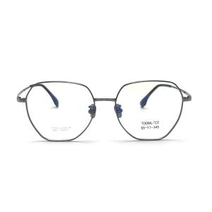 China TD094 Unisex Round Titanium Frame Top Choice for Exceptional Eyewear factory