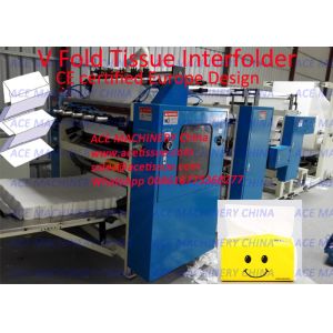Automatic Kleenex Tissue Paper Interfolder Machine With Color Printing