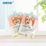 Biodegradable Cartoon Liquid Drink Spout Pouch Bags Stand Up Plastic Juice