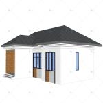 Luxury Villa - (QB09) 2019 New Price Prefab Homes Steel Structure Building