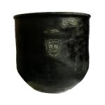 Metal Melting Silicon Carbide Graphite Crucible Round Low Slag Adherence