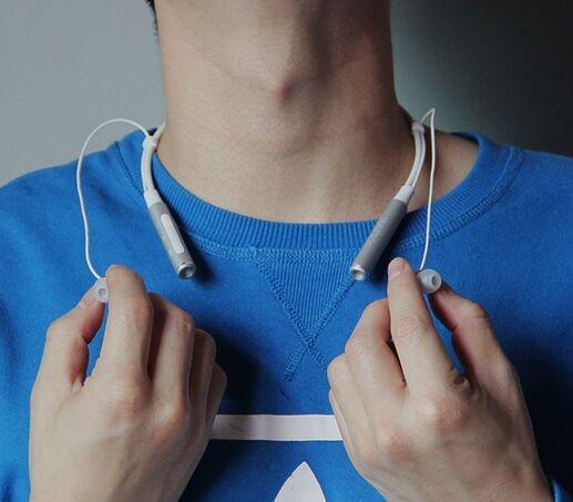 Bluetooth 4.1 Neck Hung Sport Bluetooth Headset Super long standby Earphone