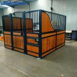 Europe Style Prefabricated 10 Foot Horse Stall Fronts Building Material