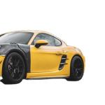 New Product for Porsche Cayman Carbon Fiber Tuyere 718 Boxster Carbon Fiber Side