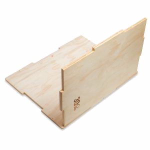 3 In 1 Anti Skid Wooden Plyo Box For Jump Training Customized Logo