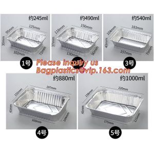 Alloy 8011, Disposable Environmental Protection Household, Compartments Aluminum