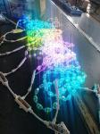 P100 Soft Transparent 3D-Dot LED Curtain Screen 125mm
