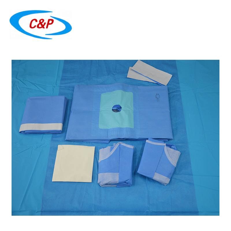 Customizable Disposable Surgical Pack Blue Color Orthopedic Set for Extremity