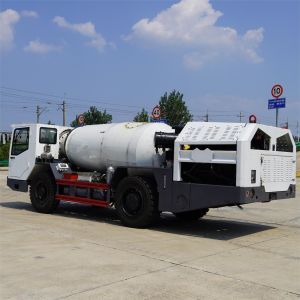 Underground Coal Mine Used Wc4bj 4m³ Explosion Proof Concrete Mixer Truck