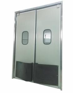 China SUS304 Stainless Steel Swing Door Clean Room Customized EPDM Impact Entry Doors factory