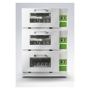China Three Layer Stackable Mini Shaking Incubator Automatic Control factory