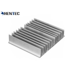 China 6063 Alloy Alodine Aluminum Heatsink Extrusion Profiles With CNC Machining on sale