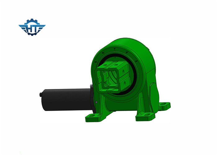 Enclosed Worm Gear Slew Drive With Squre Tube Output For Solar Tracking System