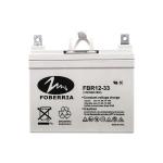 10kg 12v 33ah Rechargeable Sealed Lead Acid Battery For Emergency Lighting