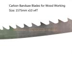 Carbon Band Saw Blades for Wood Working Size: 1575mm x10 x4T
