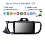 KIA Car DVD Player PEGAS LHD 2017 Android 10.0 Car DVD Multimedia 9 Inch 2.5D