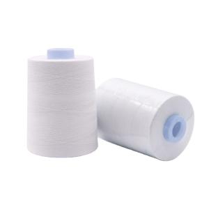 China White 50s/3 100% Cotton Sewing Thread for Customized Projects in Garment Industry factory