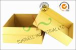 Kraft Paper Custom Printed Corrugated Boxes For Beauty Product Packaging