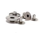 Deep draw forming cold staming resonant bar parts from progressive stamping die