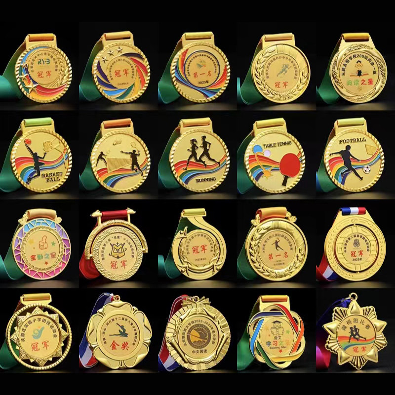 3D Zinc Alloy Custom Medals Race Cycling Ride Award Challenge Personalized Race Medals