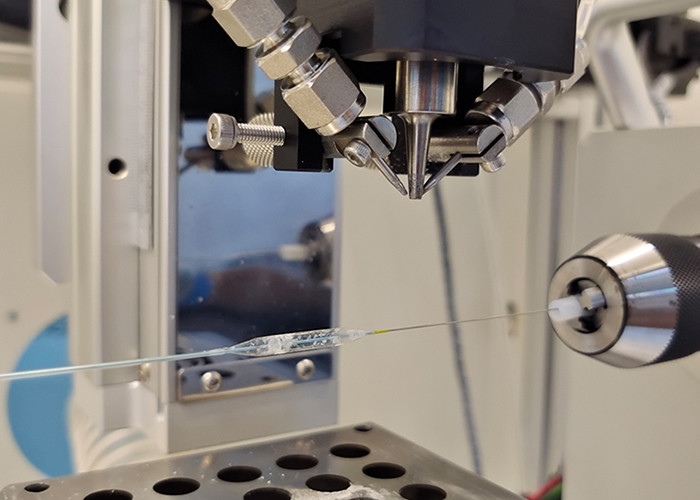 Line Spray Focused Ultrasonic Atomizer Nozzle For Antiplatelet Drug Coating
