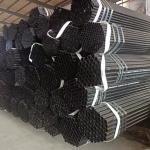 Ms Erw Precision Steel Tubes Astm A53 / Bs 1387 Black Carbon