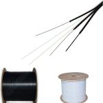 1 2 4 Core Fiber Optic Indoor/outdoor Flat FTTH Drop Cable