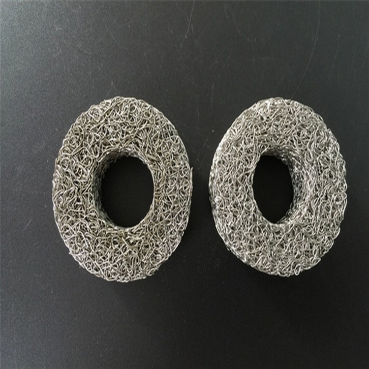 10-200mm Dia Compressed Woven Wire Cloth Knitted Weave for Heavy Duty Filtration Applications