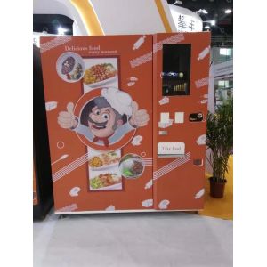 China Single Mircowave Hot Fast Food Vending Machine 3500W Power OEM on sale
