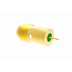 China SMA Hermetically Sealed Bulkhead Female RF Connector With Microstrip on sale