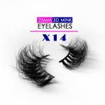 Soft Handmade False Eyelashes , 25mm 3d Mink Fur Eyelashes Vendors