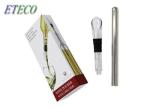 Silver 18/8 Stainless Steel Wine Bottle Cooler , Instant Wine Chiller Gift Set