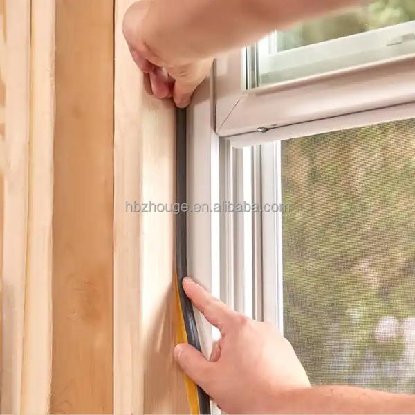 Smooth Surface Custom Silicone Rubber Weather Stripping for Room Garage and Car Doors