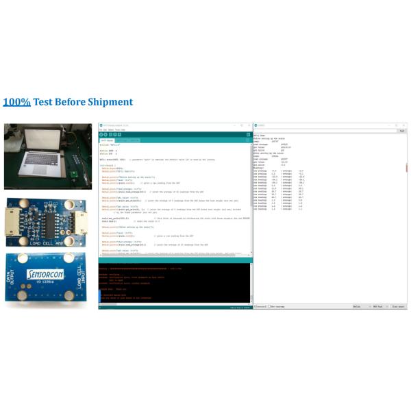 Load Cell with HX711 Amplifier Load cell PCB4 HX711 amplifier hx711 load cells hx711 module