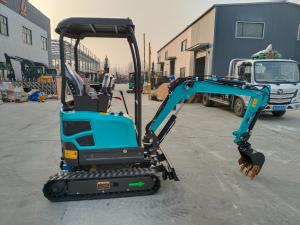 China 1t 1.5t 2t 3.5t Micro Mini Crawler Digger Excavator Optional 4 in One Bucket Included factory