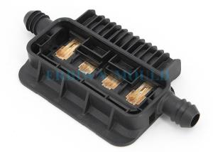 China Precision Connector Mold Parts , Abs Plastic Injection Molding With Metal / Copper Insert factory
