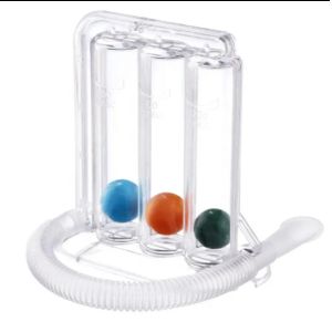 China Spirometer Three Ball Lung Exercise Device For Breathing Exerciser Training Lung Function on sale