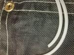 Tear Strength PVC Coated Mesh Fabric Lightweight 0.4-1.0mm SGS.REACH Certificati