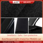 Crack Against Toyota Prado Automotive Dashboard Covers Black