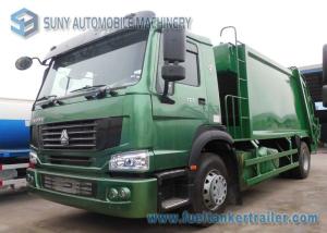 China HOWO 266HP 2 Axles 4 X 2 Waste Management Trucks 8m3~10m3 factory
