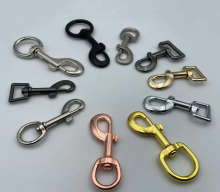 Swivel Eye Snap Hook Zinc Alloy Clasp Hooks Spring Clips
