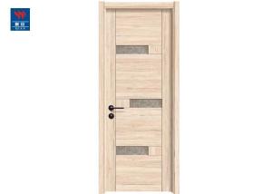 China Commercial Balcony Manufacturer PVC Custom Color Eco-Friendly Interior Front Door factory