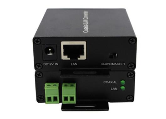 Coaxial-LAN Converter IP over Coaxial Extender IP Over 2wire Coaxial/Twisted
