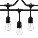 Wedding Lighting, E27 Base Hanging Sockets Outdoor Decorative S14 LED Bulb