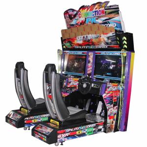 China Double Player Coin Operated Arcade Car Racing Game Machine factory