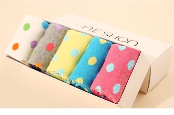 Women's christmas gifts high warmth cotton dress socks in elegant customized