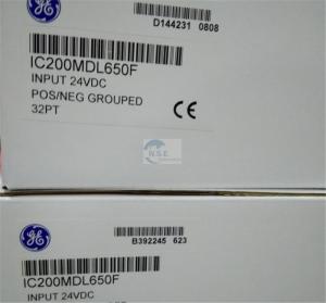 China General Electric IC200MDL650 Input Module 24VDC Pos/Neg Logic 32 Points factory