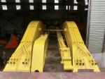Extended Length Long Reach Excavator Boom Yellow Color for Silt Removal